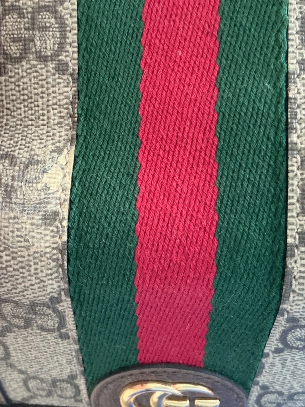 Gucci GG Canvas Compact Ophidia Wallet